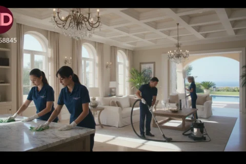 villa cleaning