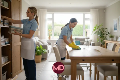 تنظيف بالساعة في الزهراء عجمان