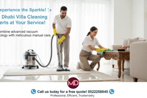 كم تكلفة تنظيف الفلل في الإمارات