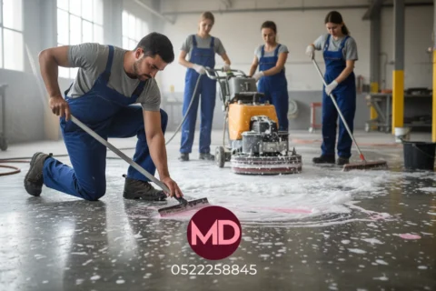 تنظيف أرضيات