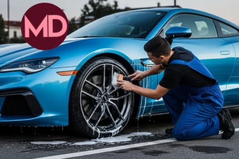 غسيل سيارات متنقل في الشارقة