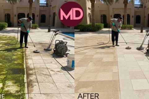 تنظيف حوش في عجمان