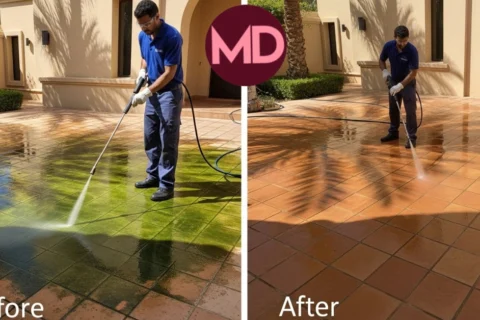 تنظيف حوش في عجمان