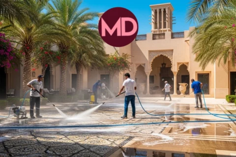 ـ تنظيف الحوش في عجمان