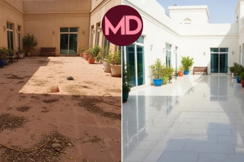 أفضل شركة تنظيف حوش عجمان