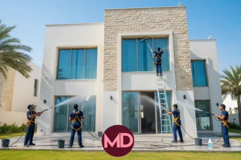 Best Methods for Cleaning Building Facades in Ajman