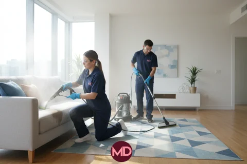 تنظيف بالساعة في جميرا دبي