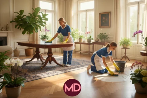 تنظيف بالساعة في الشارقة