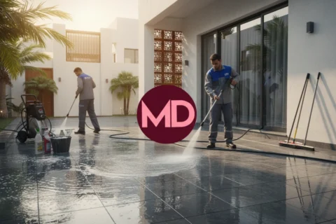 تنظيف حوش في عجمان