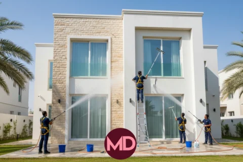 تنظيف واجهات في عجمان