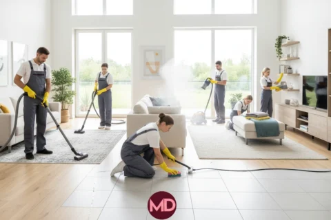 تنظيف بالساعة في البرشاء دبي