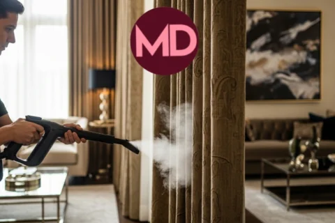 Steam Curtain Cleaning