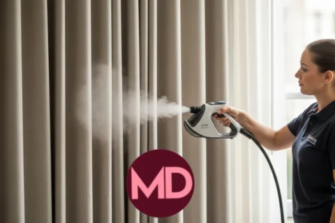 تنظيف الستائر بالبخار